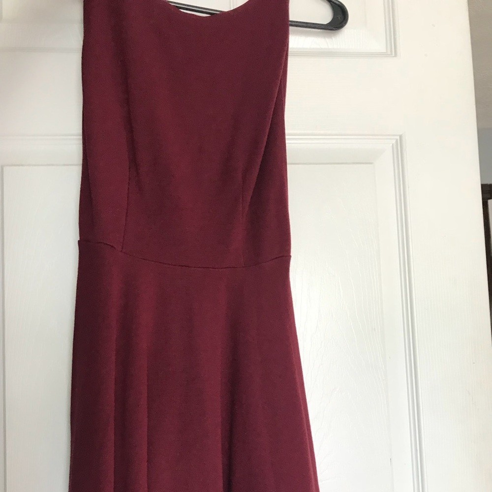 American Apparel Burgundy Dress
